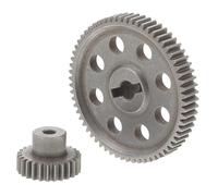 VICASKY 1 jeu de roue dentée principale et de transmission moteur pour voiture RC et pièces de rechange de qualité supérieure améliorées et plus d'efficacité Convient pour les modèles de voitures Hsp
