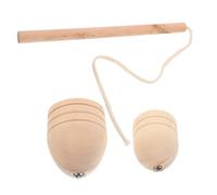 VICASKY 1 jeu de toupies de plafond - Modèle de mini chaise haute - Support de moniteur - Petit jouet à bijoux - Poussette - Bois kaki
