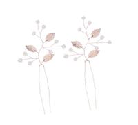 VICASKY 1 Jeu Épingles À Cheveux Fait Main Lot De Clips À Cheveux Cristal Forme De U Et Filles Accessoires Élégants Pour Mariages Et Événements Spéciaux 2 Pièces