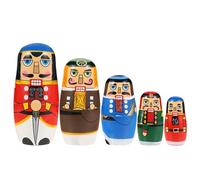 VICASKY 1 Jeu matriochka poupees Russes Jouets Enfants poupées gigognes en Bois poupée Russe Jouets d'éveil Les Jouets d'enfants Artisanat de décoration matriochka en Bois Ménage