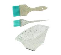 VICASKY 1 kit de coloration pour cheveux avec bol et brosses, bol de coloration, brosse de coloration pour cheveux et bol de mélange pour une coloration facile et précise pour la coloration des