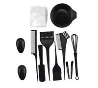 VICASKY 1 kit de coloration professionnel pour cheveux - Pinceaux de coloration - Peignes et cache-oreilles pour une couleur uniforme des cheveux - Pour coiffures DIY à la maison et au salon