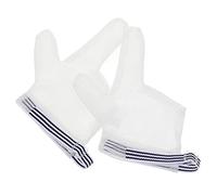 VICASKY 1 Paire anti-manger arrêter de se ronger les ongles poignées stop suceur pouce sans doigts bébé arrête de des protège-pouce pour le pouce nylon blanche