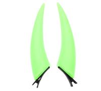 VICASKY 1 Paire Clip à Cheveux Du Klaxon Du Diable Déguisement D'halloween Enfants Agrafe Filles Facture Briseur Cosplay Goth Dame Adolescent Adulte Punk Épingle Vert Clair Abdos