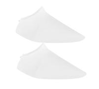 VICASKY 1 Paire Couvre-chaussures imperméables pour coupe de cheveux revêtements Hommes élastique barbir couvre-chaussures de salon coupe de cheveux chaussures cape Gel de silice blanche