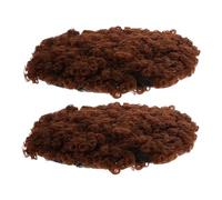 VICASKY 1 paire de faux chignons - Extensions de cheveux - Pour chignon - Extensions pour femmes - Chouchou - Clip