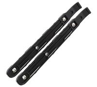 VICASKY 1 Paire de Rails de Montage pour Disque Dur, Support 3,5 Pouces, Plastique ABS, Noir, pour Usage Informatique