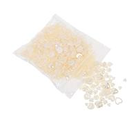 VICASKY 1 Paquet De Bijoux En Perles D'Imitation D'Amour Breloques Mignonnes Pour Ongles UV Bijoux Pour Ongles Pour Femmes Perles En Forme De Cœur Décorations De Manucure Pour
