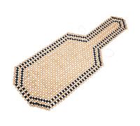 VICASKY 1 Pc Coussin De Siege Housses De Voiture Pour Automobiles Housse De Siège Perlée Couverture De Voiture Cool Coussin Frais De Voiture Tapis De Billes De Bois En Bois Bambou