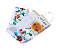 VICASKY 1 Pc mignon stickers Sticker Mural Courbe de Croissance décoration autocollants toise pour enfant toise suspendue nordique tenture le pied Autocollant mural bébé garçon