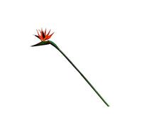 VICASKY 1 Pc Oiseau De Paradis Fausse Fleur Décor Floral Bouquet De Fleurs Réaliste Paradis Oiseau Fleur Oiseau De Paradis Fausses Fleurs Branche Fleurie Plastique Mariage La Mariée