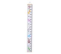 VICASKY 1 Pc règle de hauteur de dessin animé tableau des hauteurs de croissance enfant stickers toise suspendue outil de mesure de hauteur détachable tenture Règle de mesure Toile