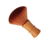 VICASKY 1 Pièce Brosse de nettoyage de coiffure Cou poussière coiffeur brosses de nettoyage des cheveux brosse à cheveux Hommes plumeau pour barbiers plumeau de barbier Brun