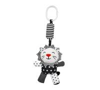 VICASKY 1 Pièce Cloche De Lit Noir Et Blanc Intéressant De Bébé De Dessin Animé Adorable Pendentif Hochet Tableau De Vent Suspendu Pendentif Landau Pendentif Lit Bébé Pp