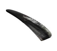 VICASKY 1 Pièce peigne de massage corne de peigne Naturel peigne à barbe en corne peigne à cheveux en corne lissage peignes à cheveux pour le coiffage peigne de redressement cornes Noir
