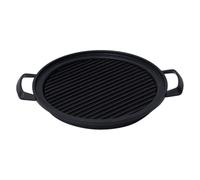 VICASKY 1 pièce Plaque de Barbecue Antiadhésive Personne Poêle de Cuisson Intérieur pour Viande et Légumes Compatible avec Cuisinières à Gaz et Électriques pour Repas et Événements