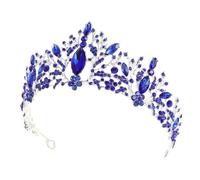 VICASKY 1 Pièce Rétro Couronne Bandeau Mariée Bal Concours Fête Diadèmes Reine Couronne Pour Femmes Mariée Femme Cheveux Tête Diadème Décor Coiffe Pour Femmes Mariage Diadème Couronne