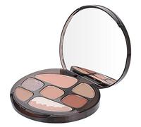 VICASKY 1 plateau de fard à paupières rose - Plateau cosmétique pour le visage - Palette avec ombre à paupières multifonction - 8 couleurs - Plaque de mise en évidence en plastique