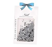 VICASKY 1 sac de strass à dos plat pour décoration d'ongles - Accessoires de manucure élégants pour une créativité incroyable du nail art