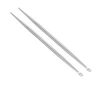 VICASKY 1 Stylo De Détection Acuponcture Auriculaire Acier Inoxydable De Outils De Massage Pour Points De Pression Des Oreilles 2 Pièces