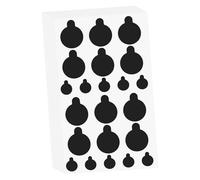 VICASKY 10 Feuilles Autocollants de Caméra Auto Adhésifs Lot de Stickers pour Caméra Routers et TV Protection et Effet de Couverture Optimal