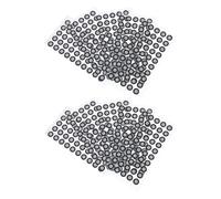 VICASKY 10 Feuilles Points de Repère du Scanner 3D, Film Pet Noir, Lot | Marqueurs Réfléchissants pour Numérisation 3d, Placement Sûr, Usage Professionnel et Loisir, 0, 15mm