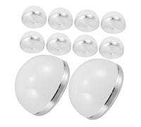 VICASKY 10 Pièces Abat-jour pour Lampe de Coiffeuse Demi-sphère 48mm en Plastique