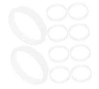 VICASKY 10 Pièces Anneaux Connecteurs Plastique pour Tunnel de Hamster et Cochons Accessoires DIY de Cage pour Relier Tubes et Créer Espace de Jeu