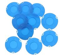 VICASKY 10 Pièces Auto Flag Pole Suction Cup Cover Anti-Slip Protection Pad for Car Flag Base Weather Resistant Guard to Secure and Protect Vehicle Paint