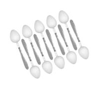 VICASKY 10 Pièces Bending Spoon Props Set Realistic Trick Toys for Stage Performance and Street Show Lightweight and Compact