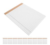 VICASKY 10 Pièces Bloc-notes Juridique Portable à Lignes, 30 Pages