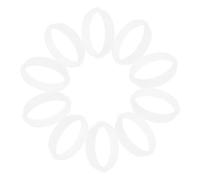 VICASKY 10 pièces Connecteurs de Tunnel pour Hamster Plastique Anneaux de Tube Résistants et Sûrs Extension Modulable pour Cage de Petits Rongeurs