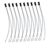 VICASKY 10 pièces Douille avec Fil Support pour Ampoule Halogène Basse Tension Lot de Socle Plastique pour Lampes LED et Halogènes