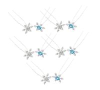 VICASKY 10 Pièces Épingles à Cheveux de Pailleté Alliage Accessoires U Forme de Fourche pour Mariage Fête Anniversaire Style Élégant pour Femmes