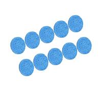 VICASKY 10 Pièces Éponge Démaquillante Visage Fibre De Bois Bleue Compressée Naturelle Pour Nettoyage En Profondeur Élimination De Maquillage Tenace Adaptée à Chaque Type De Peau