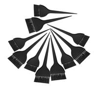 VICASKY 10 Pièces Hair Coloring Brushes Set Plastic Hair Dye Applicators For Smooth Blending Easy Sectioning Rapid Mixing Professional Salon Home Use Stylist Tools