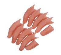 VICASKY 10 pièces Lot de Faux Doigts Réalistes pour Illusions Accessoires Close-up Extensions de Doigt Couvre-Pouce Factice Illusions pour Spectacles et Décorations Halloween