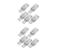 VICASKY 10 Pièces Lot de Tendeurs Câble Acier Robustes Joints Acier pour Tension Corde et Fil Tendeur Professionnel pour Cage et Installation Extérieure