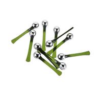 VICASKY 10 Pièces Metal Eye Applicator Stick With Massage Roller For Precise Eye Care And Circulation Stimulation