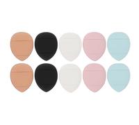 VICASKY 10 pièces Mini Makeup Powder Puff Set Soft And Portable Cosmetic Sponges For Concealer Setting Powder And Foundation Application Makeup Tools
