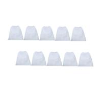 VICASKY 10 Pièces Nail Art Collecteur De Poussière D'ongles Clou Salon Collecter Multifonctionnel Dirigé Nettoyeur Déposer D' à Ongles Blanche Tissu Non Tissé