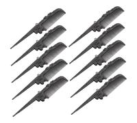 VICASKY 10 Pièces Peigne Pliant à Queue pour Cheveux Peigne de Poche Voyage avec Embout pour Coiffure