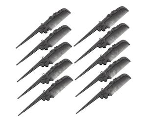 VICASKY 10 Pièces Peigne Pliant à Queue pour Cheveux Peigne de Poche Voyage avec Embout pour Coiffure