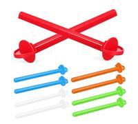 VICASKY 10 pièces Perchoirs pour Oiseaux Supports de Perchoirs Naturels pour Cages Sticks de Broyage des Griffes pour Perroquets Perruches Pigeons Faciles à Fixer et Lavables