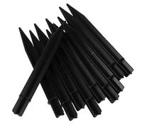 VICASKY 10 pièces Piquets pour Lampes Solaires de Jardin Accessoires Robustes Abs pour Éclairage Extérieur de Pelouse Remplacement Facile sans Outils Adaptés Allées et Jardins