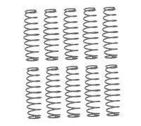 VICASKY 10 pièces Ressorts de Remplacement pour Sécateurs de Jardinage Ressort Volute Acier Au Manganèse Installation Facile pour Outils Élagage