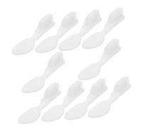 VICASKY 10 pièces Toothbrush Set For Prison Use Soft Short Handle Anti-self-harm Oral Care Brush With Supervision Code Suitable For Inmates And Rehabilitation Centers