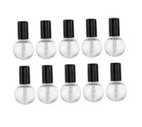 VICASKY 10 pièces Tubes de Gloss à Lèvres Vides Transparentes Recharges Réutilisables pour DIY Cosmétiques Huile à Lèvres et Soin