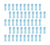 VICASKY 100 Embouts en Silicone pour Extraction du Cérumen Manchons de Rechange pour Cuillère Auriculaire 12 X 35 CM Lot de 100 Pièces Accessoire Hygiénique Compatible Nettoyage