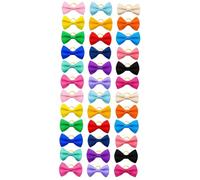 VICASKY 100 Pièces Accessoires Cheveux Chien Colorés Nœuds Décoratifs pour Petits Chiens et Durables pour Animaux de Compagnie